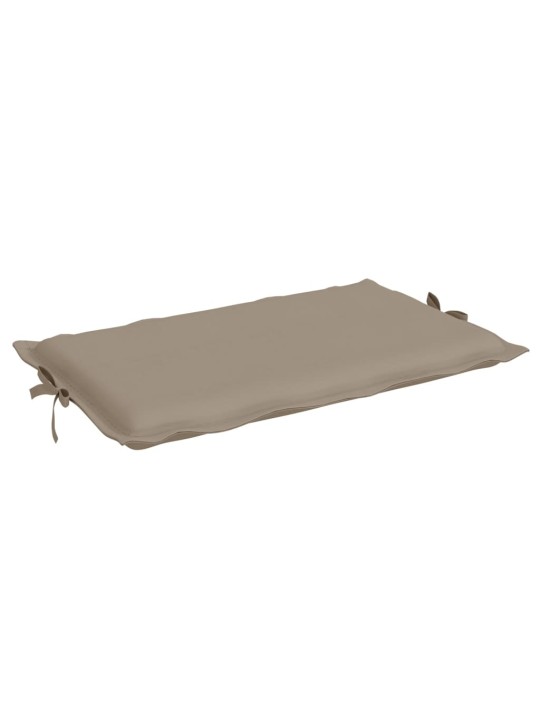 Poduška na lehátko taupe 186x58x4 cm oxfordská látka
