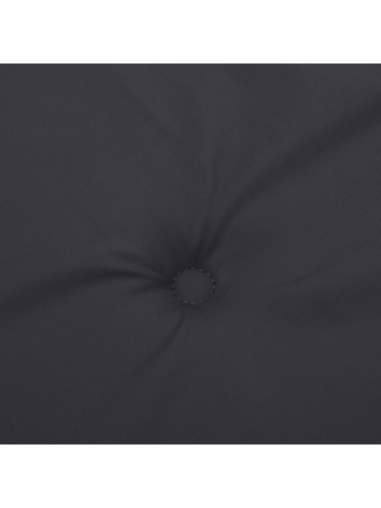 Poduška na polohovací židli černá (75+105) x 50 x 4 cm