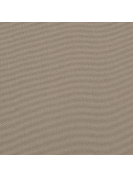 Poduška na lehátko taupe 200 x 50 x 3 cm oxfordská látka