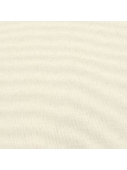 Poduška na lehátko krémová 200 x 70 x 3 cm oxfordská látka
