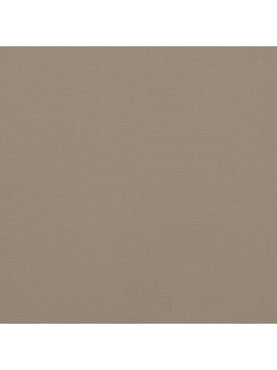 Poduška na lehátko taupe 200 x 70 x 3 cm oxfordská látka