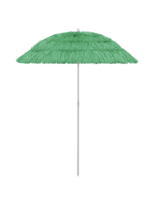 Plážový slunečník Hawaii zelený 180 cm