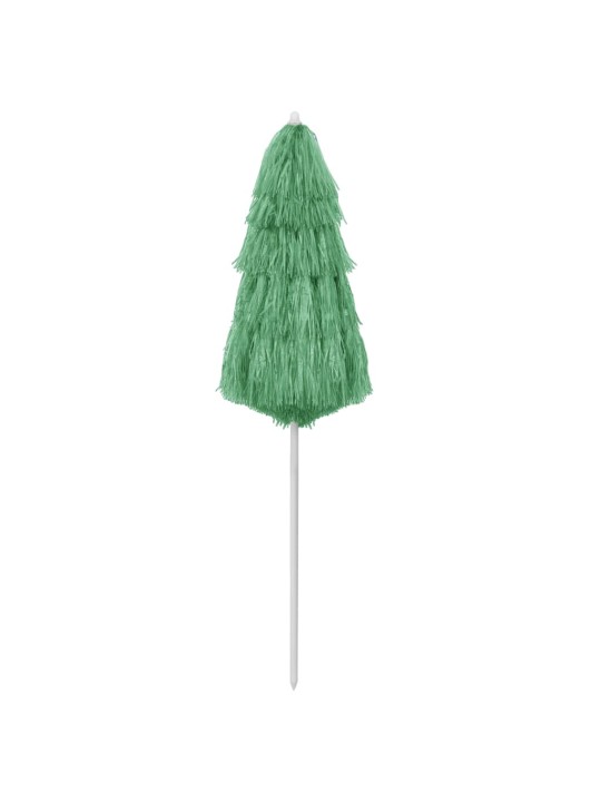 Plážový slunečník Hawaii zelený 180 cm