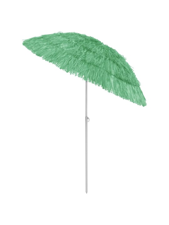 Plážový slunečník Hawaii zelený 180 cm