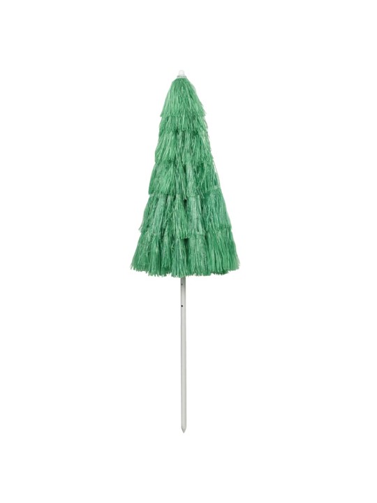 Plážový slunečník Hawaii zelený 240 cm