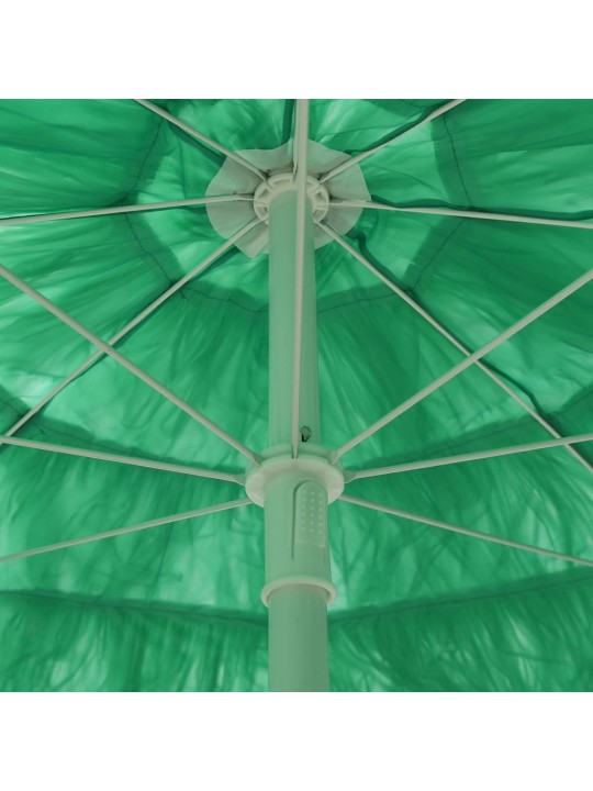 Plážový slunečník Hawaii zelený 240 cm