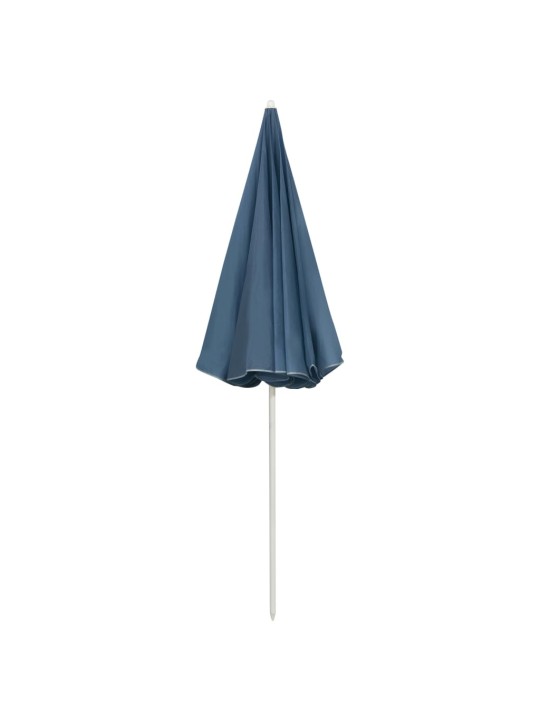 Plážový slunečník modrý 240 cm