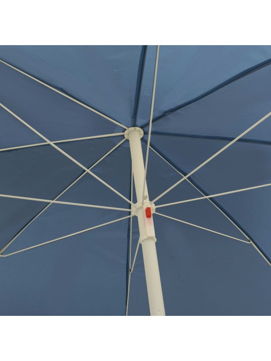 Plážový slunečník modrý 240 cm