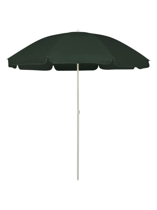 Plážový slunečník zelený 240 cm