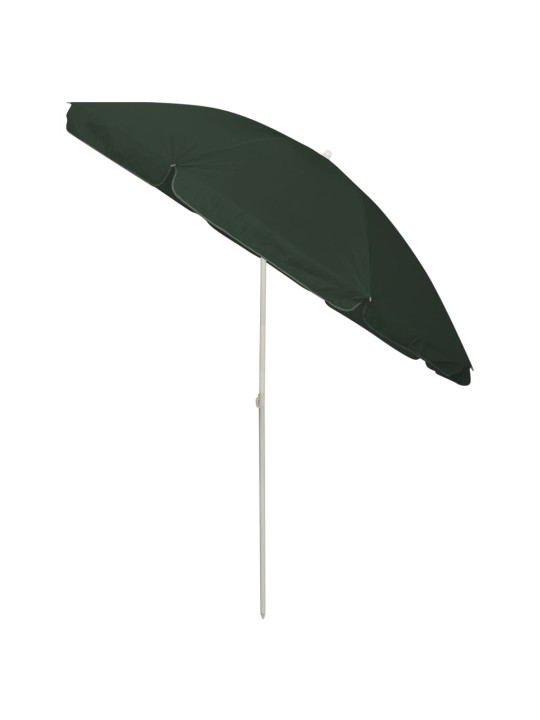 Plážový slunečník zelený 240 cm