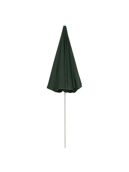 Plážový slunečník zelený 240 cm