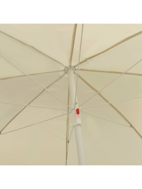 Plážový slunečník pískově žlutý 300 cm