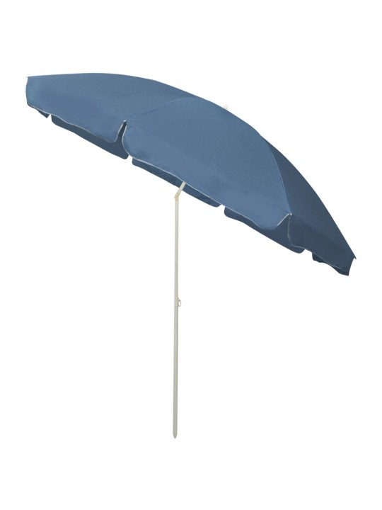Plážový slunečník modrý 300 cm