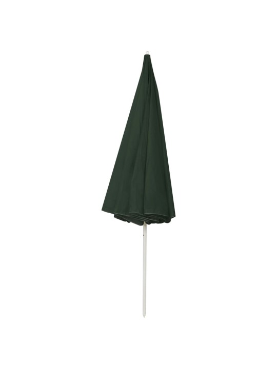 Plážový slunečník zelený 300 cm