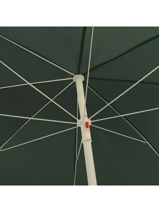 Plážový slunečník zelený 300 cm