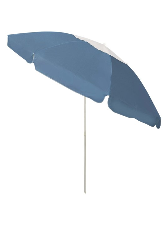 Plážový slunečník modrý 240 cm