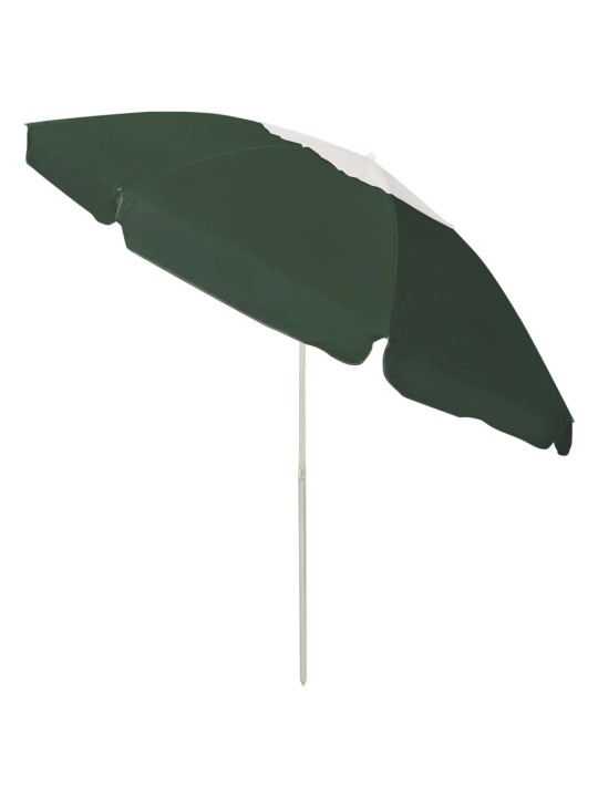 Plážový slunečník zelený 240 cm