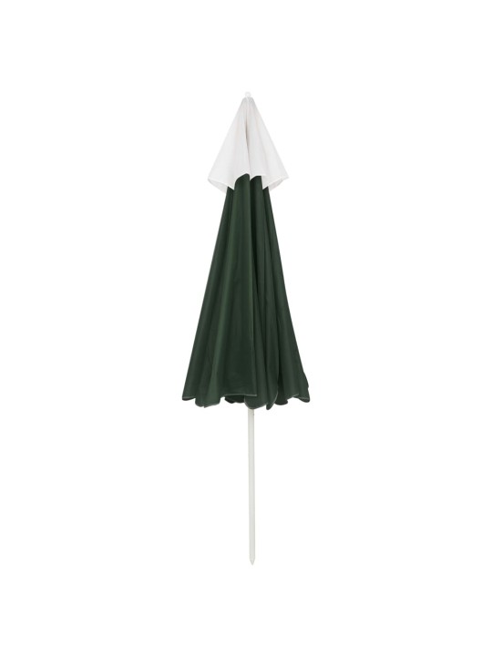 Plážový slunečník zelený 240 cm