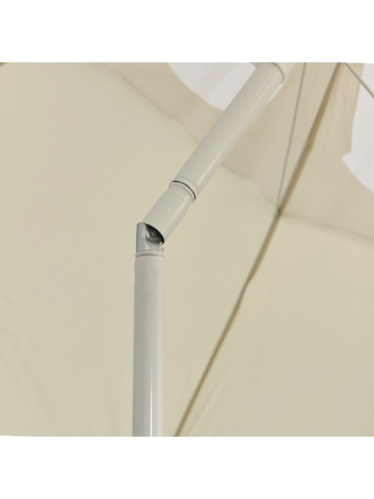 Plážový slunečník pískově žlutý 300 cm