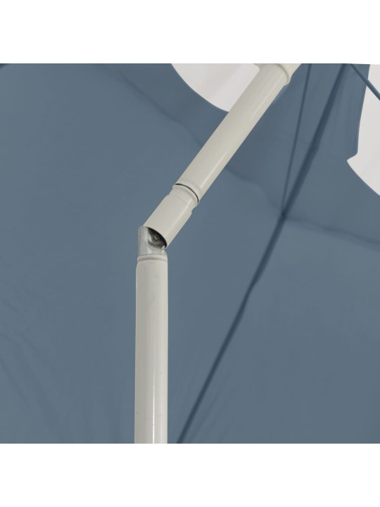 Plážový slunečník modrý 300 cm