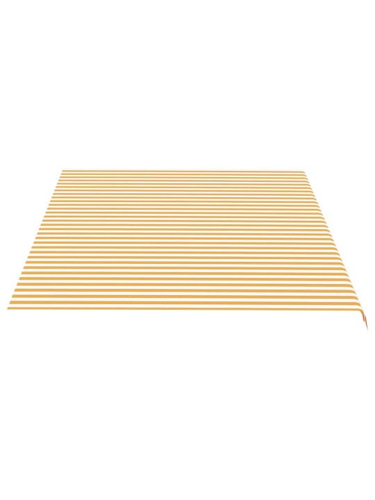 Náhradní plachta na markýzu žluto-bílá 5 x 3,5 m