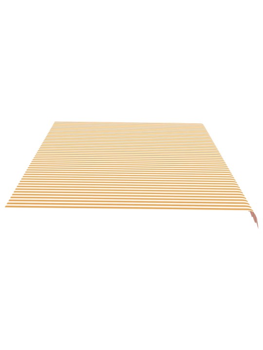 Náhradní plachta na markýzu žluto-bílá 6 x 3,5 m