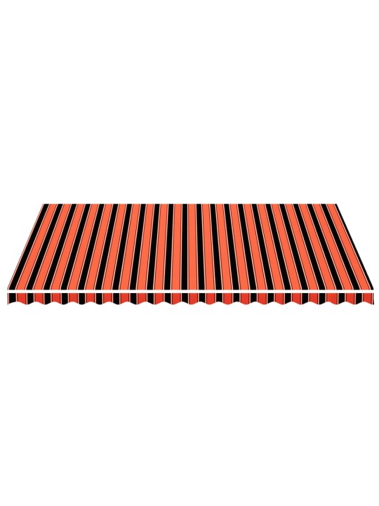 Náhradní plachta na markýzu oranžovo-hnědá 5 x 3,5 m