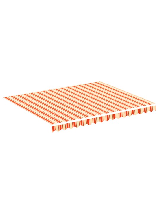 Náhradní plachta na markýzu žluto-oranžová 3 x 2,5 m