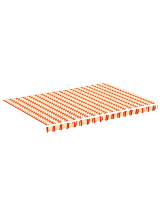 Náhradní plachta na markýzu žluto-oranžová 3,5 x 2,5 m