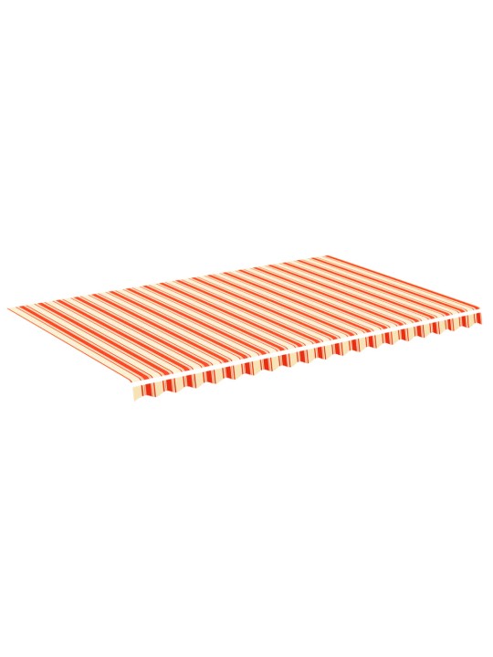 Náhradní plachta na markýzu žluto-oranžová 5 x 3 m