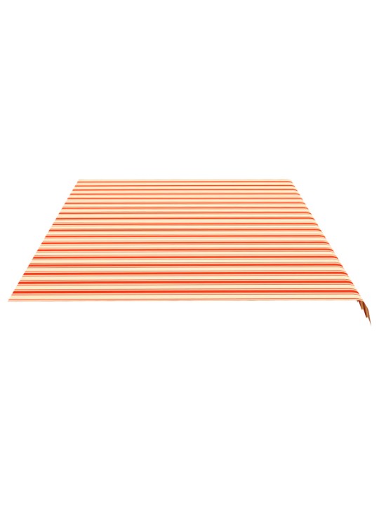 Náhradní plachta na markýzu žluto-oranžová 6 x 3,5 m