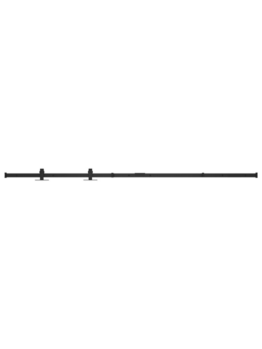 Kování pro posuvné dveře skříně uhlíková ocel 152 cm
