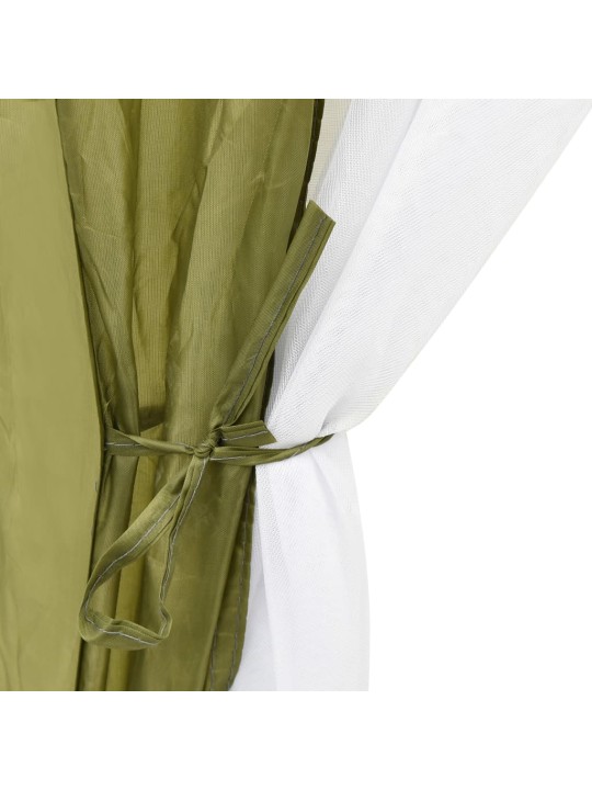 Stan na bazén textil 590 x 520 x 250 cm zelený