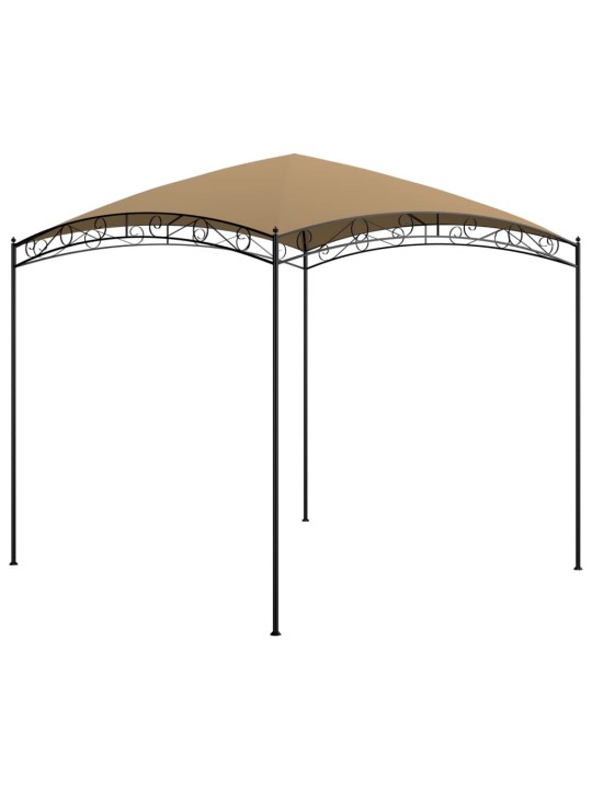 Altán 3 x 3 x 2,65 m taupe 180 g/m²