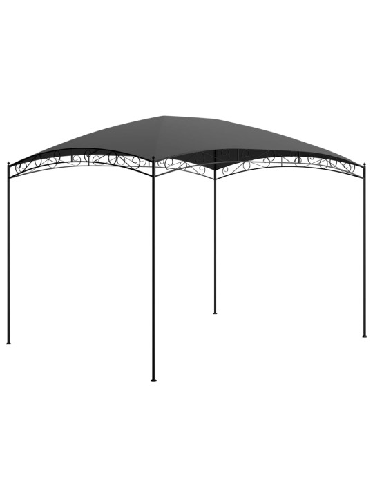 Altán 3 x 4 x 2,65 m antracitový 180 g/m²