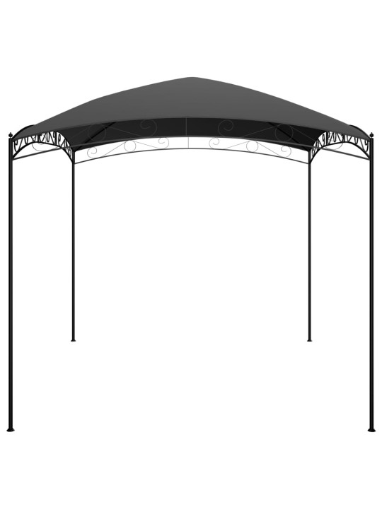 Altán 3 x 4 x 2,65 m antracitový 180 g/m²