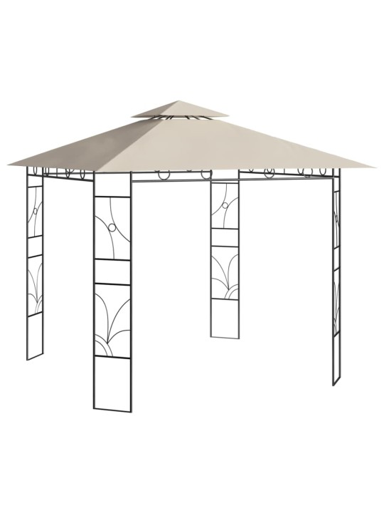 Altán 3 x 3 x 2,7 m krémový 160 g/m²