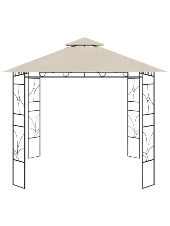 Altán 3 x 3 x 2,7 m krémový 160 g/m²