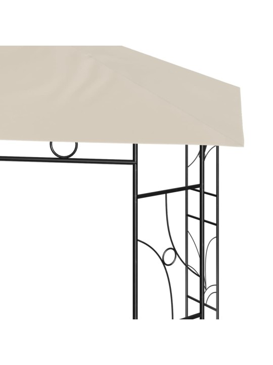 Altán 3 x 3 x 2,7 m krémový 160 g/m²