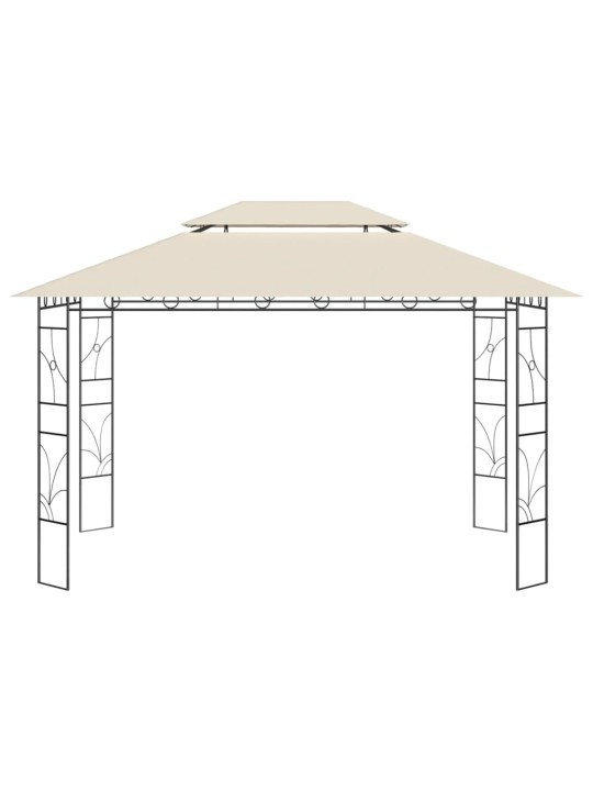 Altán 4 x 3 x 2,7 m krémový 160 g/m²