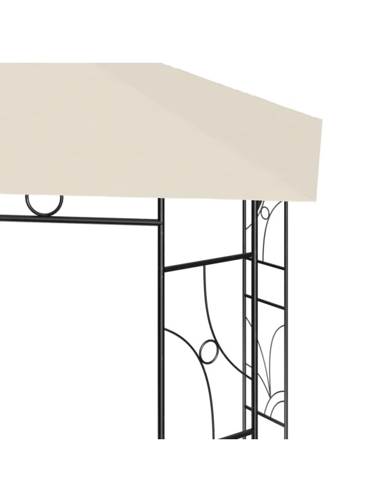 Altán 4 x 3 x 2,7 m krémový 160 g/m²