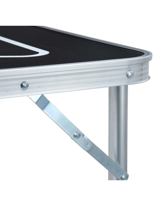 Skládací stůl na beer pong s kelímky a míčky 240 cm
