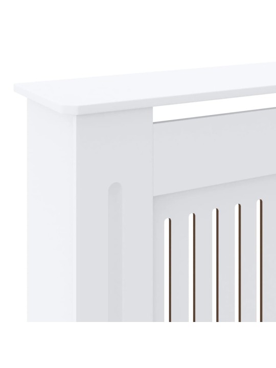 Kryt na radiátor MDF bílý 205 cm