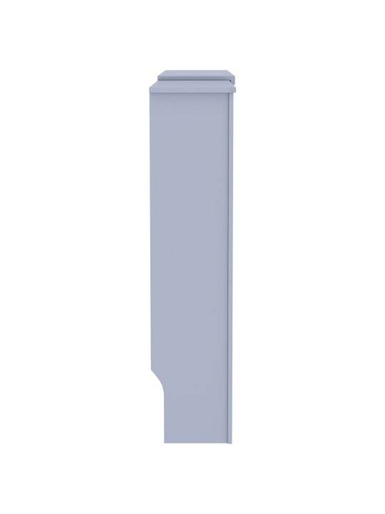 Kryt na radiátor MDF šedý 205 cm