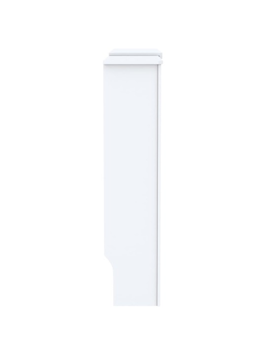 Kryt na radiátor MDF bílý 205 cm