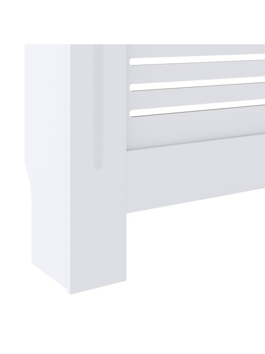 Kryt na radiátor MDF bílý 205 cm