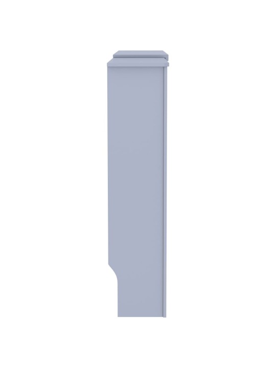 Kryt na radiátor MDF šedý 205 cm