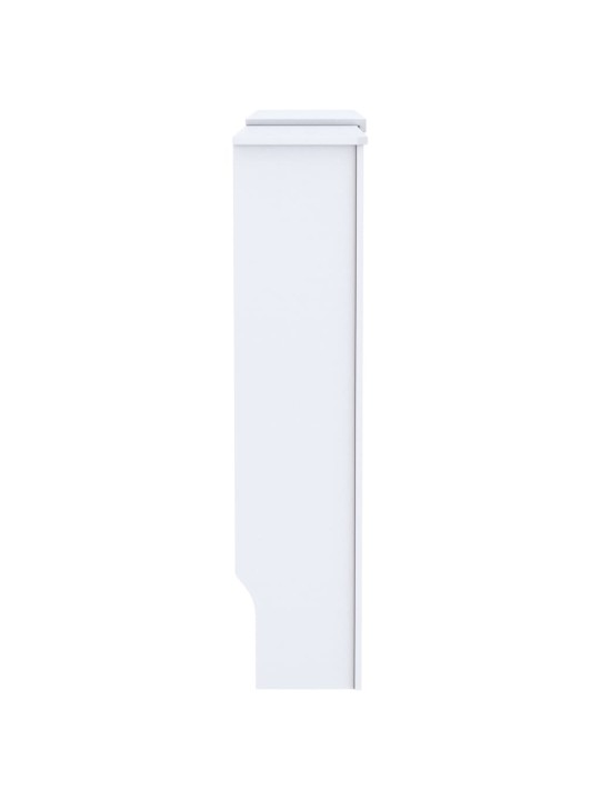 Kryt na radiátor MDF bílý 205 cm