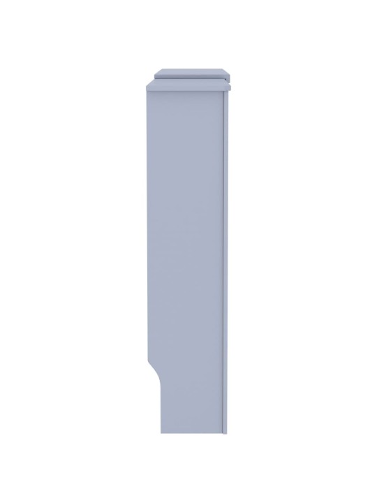 Kryt na radiátor MDF šedý 205 cm