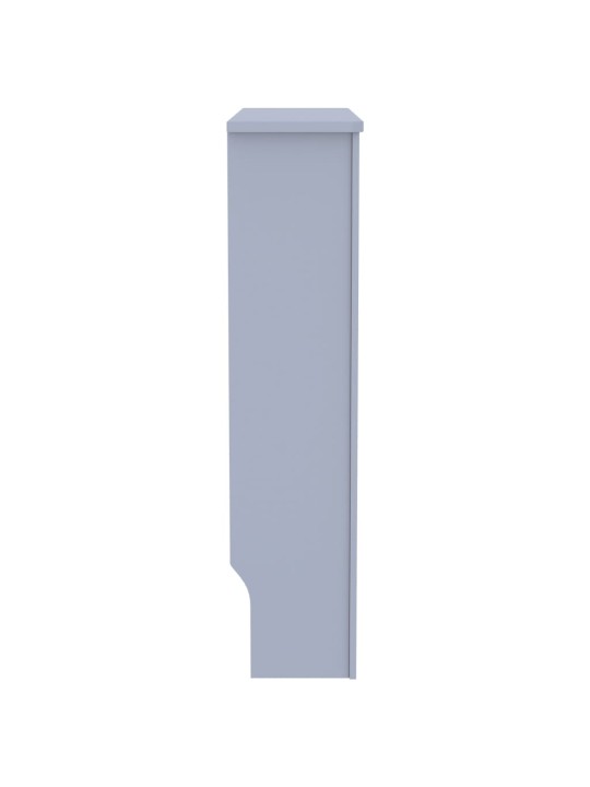Kryt na radiátor MDF šedý 78 cm